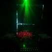 Double Magic Ball Laser Light RGB LED Stage Lamp, US Plug, Black - 6