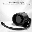 Waterproof 12V/24V Voice Reversing Horn Alarm Buzzer (Black) - 3