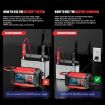 FOXSUR FTC-1206 12V Car/Motorcycle Charger & Tester, EU Plug, Red - 4