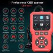 FOXSUR V529 OBD2 Car Engine Code Reader Diagnostic Tool (Red) - 3