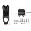 TOSEEK K01 Carbon Fiber Handlebar 80mm -12 Gloss Finish - 3