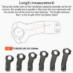 TOSEEK K01 Carbon Fiber Handlebar Riser Faucet, -12, 100mm Gloss - 5