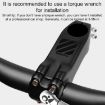 TOSEEK K01 Carbon Handlebar Riser, -12, 120mm (Gloss) - 6
