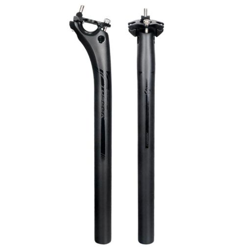 TOSEEK Carbon Fiber Bike Sitting Tube 27.2x350mm (Black) - 1