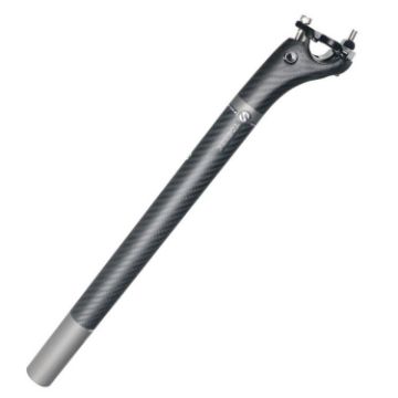 TOSEEK Carbon Fiber Bike Sitting Tube 31.6x400mm (Grey) - 1