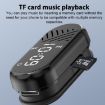 BT5.3 Sports MP3 Watch, Micro SD Card Support, 8GB ROM (Black) - 4