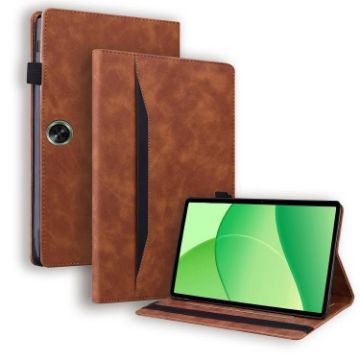 OPPO Pad SE 11 2025 Shockproof Leather Tablet Case (Brown) - 1