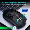 HXSJ T400 White Rechargeable Tri-mode Wireless Mouse - 5