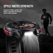 Zeblaze Stratos 4 Rugged GPS Smart Watch 1.43" 5 ATM IP69K (Black) - 5