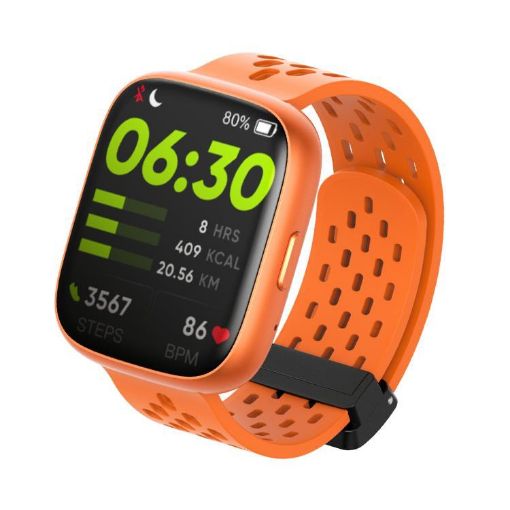 MOMAX SW1S 1.83" IP68 Waterproof Smart Sports Watch - Orange - 1