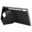 Galaxy Tab S10+/S9+ Folding Magnetic Acrylic Leather Case (Black) - 5