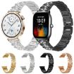22mm Diamond Jewelry Steel Band for Huawei Watch GT5/4 Pro (Rose Gold) - 2