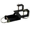 Trailer Towing Hook Bracket with Removable Pin for Trash Can - 1