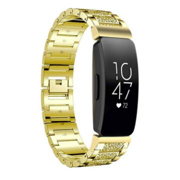 Fitbit Inspire 2/Ace 3 Jewelry Stainless Steel Band 14mm Gold - 1