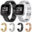 Fitbit Luxe/Special Edition Black Diamond Stainless Steel Band 12mm - 2