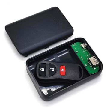 Black Simulation Power Bank Pill and Medicine Storage Box - 1