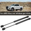 Toyota Hilux III/VII ARB Canopy Rear Window Struts 325mm 2pcs (Black) - 5