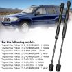 Toyota Hilux III/VII ARB Canopy Rear Window Struts 325mm 2pcs (Black) - 6