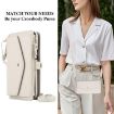 Galaxy S25 5G Wallet Leather Phone Case with Lanyard (White) - 6