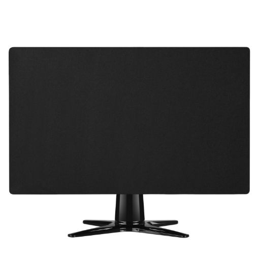 27" LCD Desktop Dust Cover - Stretch Cloth Hanging Design - 1