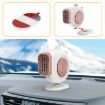 Pink 24V Portable Car Dashboard Heater & Winter Defroster - 6