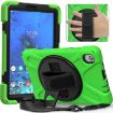 Shockproof Green Case for Lenovo Tab M8 (2020) with Straps & Holder - 1