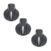 3 PCS Car AC Panel Knob 5011218AC for Dodge - 1