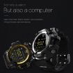 Lokmat MK16 Red Smart Watch, 50m Waterproof, LCD Screen, Reminders - 5