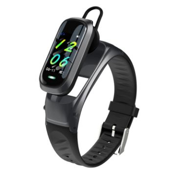 B9 Smart Bracelet: 0.96" TFT, AI Voice, Heart & Sleep Monitoring - 1