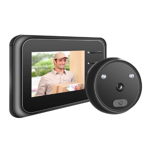 2.4" TFT LCD Night Vision Electronic Cat Eye Doorbell Video - 1