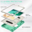 Mint Green 3-Layer Shockproof Case with Holder for iPad Pro 10.5 - 4