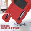 Shockproof Case & Holder for Galaxy Tab S6 T860 (Red+Black) - 5