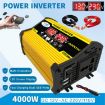 Legend II 4000W 12V to 220V Modified Wave Car Inverter (Yellow) - 2