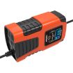 FOXSUR 2A 6V/12V Car/Motorcycle Smart Battery Charger, EU Plug, Red - 2