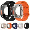Apple Watch Series 10 46mm Orange Silicone Band & Case Combo - 2