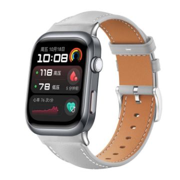 Huawei Watch D2 22mm Black Shark Leather Band (Grey) - 1