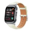 Huawei Watch D2 22mm Black Shark Leather Band (Creamy White) - 1
