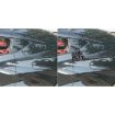 Forged Gold Foil Carbon Fiber Stickers for Corvette C8 (Blue, 4pcs) - 5