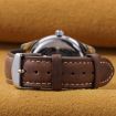 Suunto 9/9 Baro/D5/Core/7 24mm Retro Leather Watch Band Dark Brown - 3