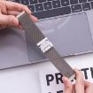Milanese 20mm Fine Mesh Black Stainless Steel Watch Band - 4