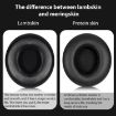 1 Pair Grey Protein Leather Earpads for Beats Solo3/Solo2 - 6