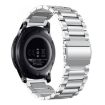 24mm Silver Titanium Alloy Watch Band with Flat Buckle - 2