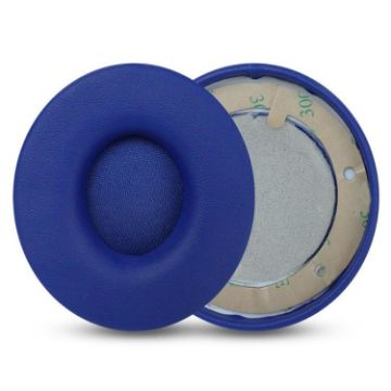 Dark Blue Protein Leather Earpads for Beats Solo Pro (1 Pair) - 1