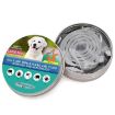 Large Dog Calming Deworming Collar - Fleas & Ticks Removal, Purple - 2