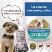 Cat Deworming & Calming Collar 56cm, Flea & Tick Removal, Grey - 6