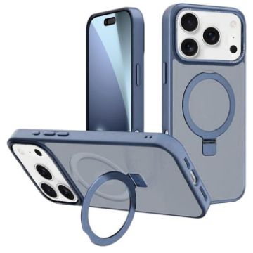 iPhone 17 Pro Frosted PC Case with MagSafe & Metal Lens Frame - 1