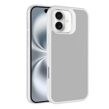 iPhone 16 Kalebol Frosted White Hybrid TPU Phone Case - 1