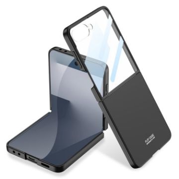 Galaxy Z Flip7 5G GKK Ultra-thin Full Coverage Case (Black) - 1