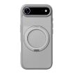 iPhone 17 Air Kalebol Frosted MagSafe Acrylic Hybrid Case (Grey) - 1