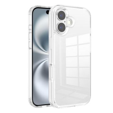 iPhone 16 Kalebol Clear Space Transparent TPU Phone Case - 1
